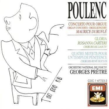 Concerto pour orgue / Gloria / Quatre motets pour un temps de pénitence