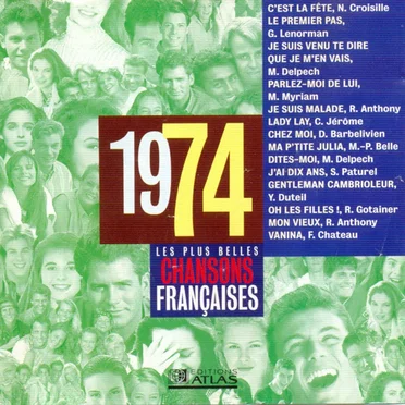 Les Plus Belles Chansons françaises : 1974 by Various Artists - album cover