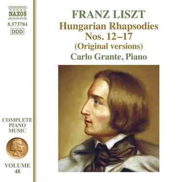 Complete Piano Music, Volume 48: Hungarian Rhapsodies nos. 12–17 (original versions)