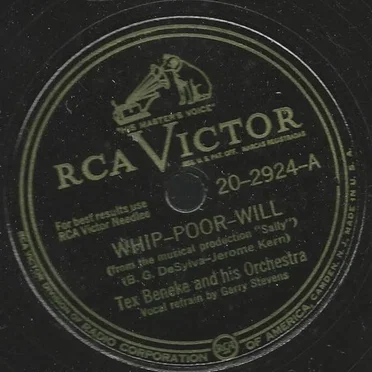 Whip-Poor-Will / Look for the Silver Lining
