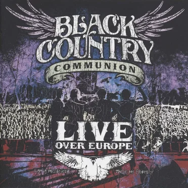 Live Over Europe by Black Country Communion - album cover