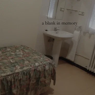 a blank in memory