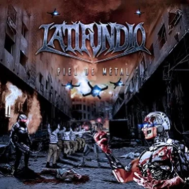 Piel de metal by Latifundio - album cover