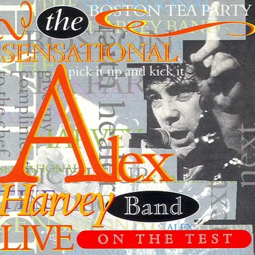 Live on the Test by The Sensational Alex Harvey Band - album cover