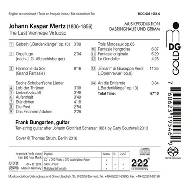 Johann Kaspar Mertz: The Last Viennese Virtuoso