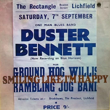 Smiling Like I'm Happy by Duster Bennett - album cover