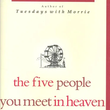 The Five People You Meet In Heaven by Mitch Albom - album cover