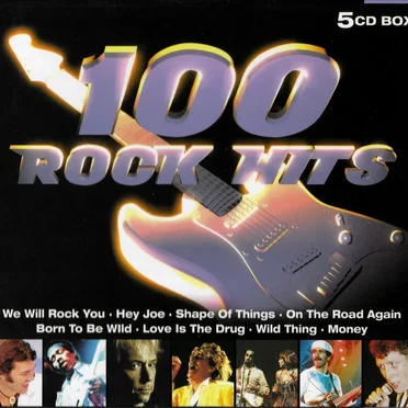 100 Rock Hits by Various Artists - album cover