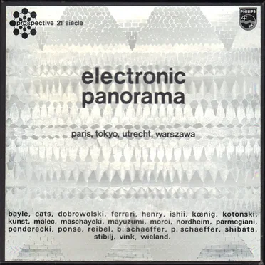 Electronic Panorama: Paris, Tokyo, Utrecht, Warszawa by Various Artists - album cover