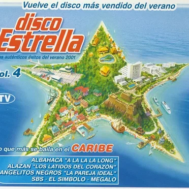 Disco estrella, Vol.4: Los auténticos éxitos del verano 2002 by Various Artists - album cover