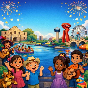 San Antonio Sing Along Adventures by Thuggizzle Reads To Kids - album cover
