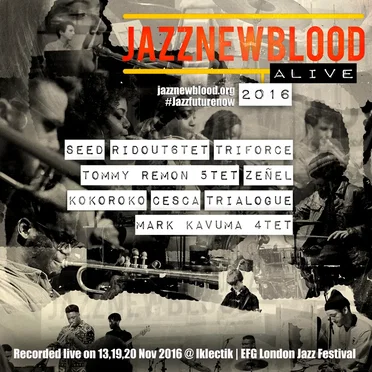 jazznewbloodALIVE2016 by Various Artists - album cover