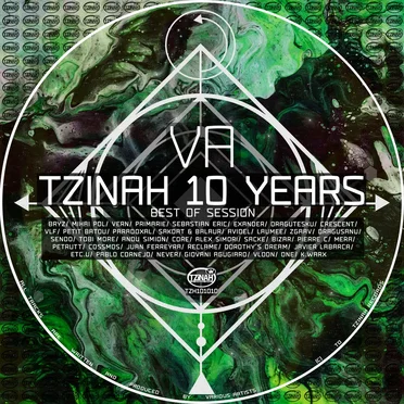Tzinah 10 Years Best Of Session by Various Artists - album cover