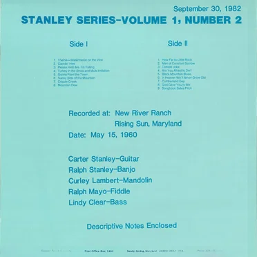 Stanley Series, Vol. 1 No. 2