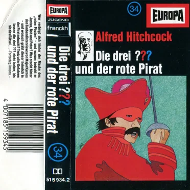 Die drei ??? 34: und der rote Pirat by Die drei ??? - album cover