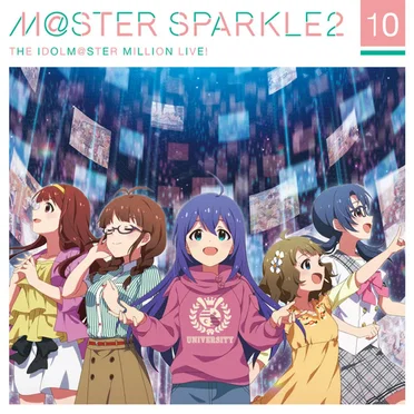 THE IDOLM@STER MILLION LIVE! M@STER SPARKLE2 10 by Various Artists - album cover