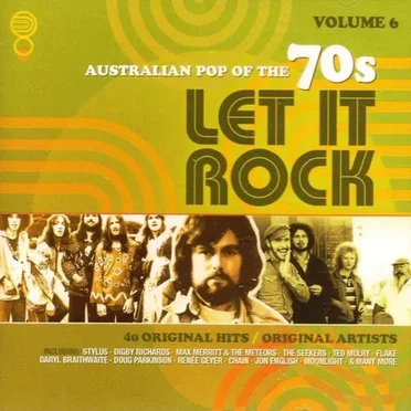 Australian Pop of the 70s, Volume 6: Let It Rock by Various Artists - album cover