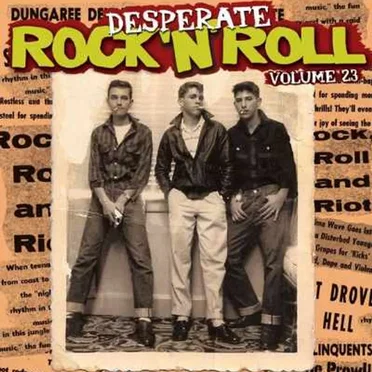 Desperate Rock ’n’ Roll, Volume 23 by Various Artists - album cover
