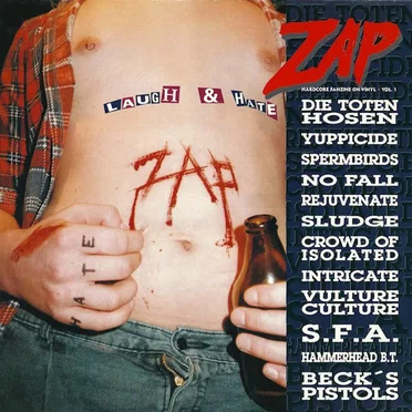 Laugh & Hate - ZAP Hardcore Fanzine on Vinyl Vol. 1 by Various Artists - album cover