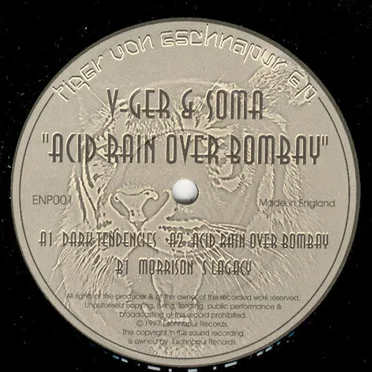 Acid Rain Over Bombay (Tiger Von Eschnapur E.P.) by V-Ger - album cover