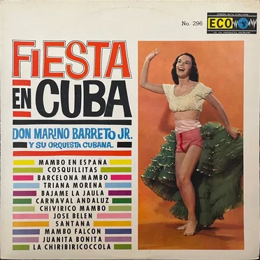 Fiesta en Cuba by Don Marino Barreto Jr. y su Orquesta Cubana - album cover