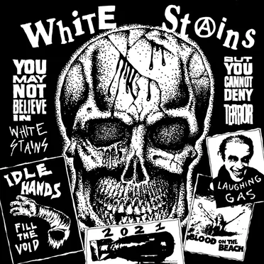 Blood On The Beach by White Stains - album cover