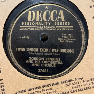 I Wish Someone Knew I Was Lonesome / Tell the Truth