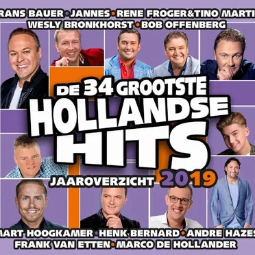 De grootste Hollandse hits jaaroverzicht 2019 by Various Artists - album cover