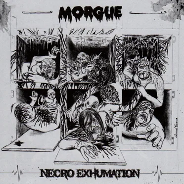 Necro Exhumation by Morgue - album cover