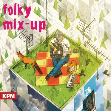 Folky Mix Up by John Rowcroft - album cover