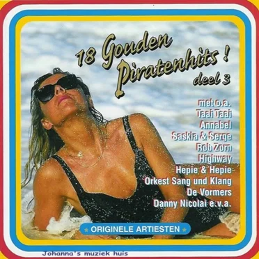 18 gouden piratenhits, deel 3 by Various Artists - album cover
