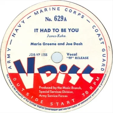 It Had to Be You / Thanks for the Memory