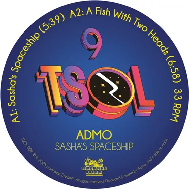 Sasha's Spaceship by Admo - album cover