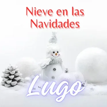Nieve en las Navidades