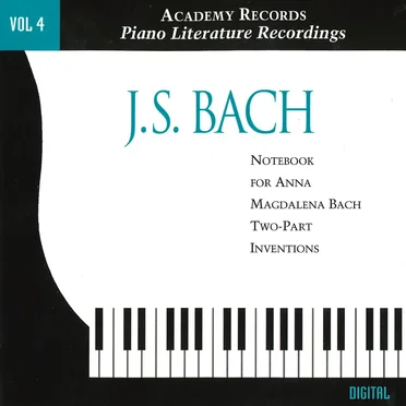 Notebook for Anna Magdalena Bach / Two-Part Inventions