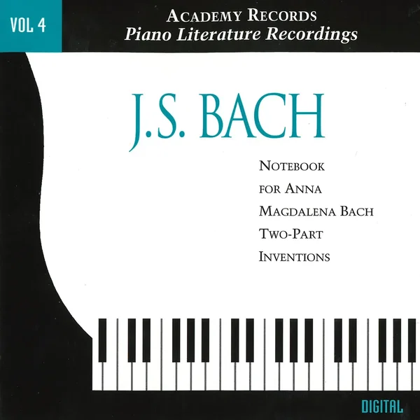 Notebook for Anna Magdalena Bach / Two-Part Inventions