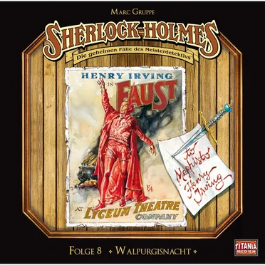 Sherlock Holmes, Folge 8: Walpurgisnacht by Marc Gruppe - album cover