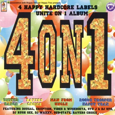 4 On 1 by Various Artists - album cover