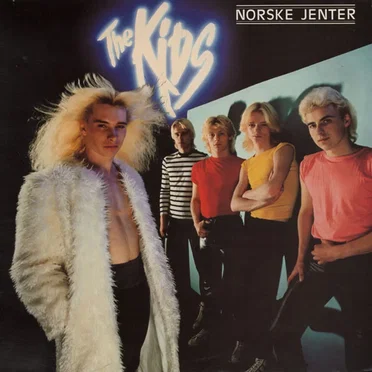 Norske jenter by The Kids - album cover
