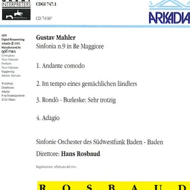 Sinfonia n.9 in Re maggiore