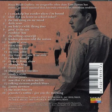 The Best of Tom Paxton: I Can't Help But Wonder Where I'm Bound