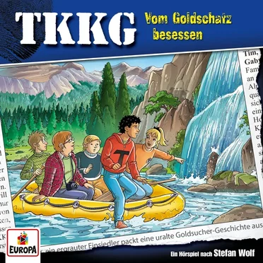 TKKG 201: Vom Goldschatz besessen by Stefan Wolf - album cover
