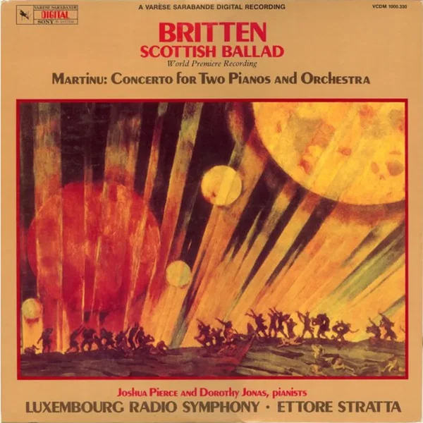 Britten: Scottish Balad / Martinů: Concerto for Two Pianos and Orchestra