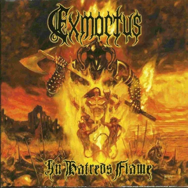 In Hatred's Flame by Exmortus - album cover