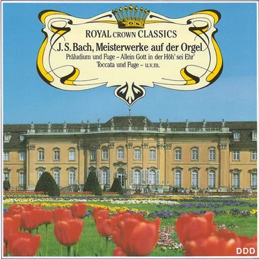 Meisterwerke auf der Orgel by Johann Sebastian Bach - album cover