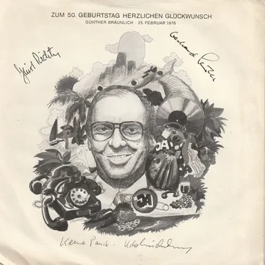 Zum 50. Geburtstag herzlichen Glückwunsch Günter Bräunlich