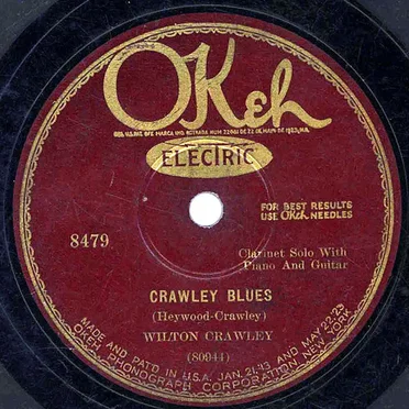 Crawley Blues / Irony Daddy Blues by Wilton Crawley - album cover