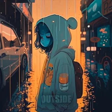 Outside