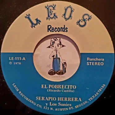 El pobrecito / Por eso te quiero by Serapio Herrera y Los Sonics - album cover