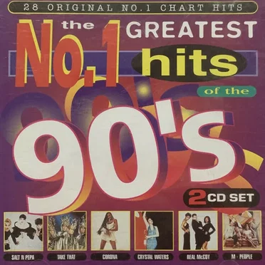 The Greatest No. 1 Hits of the 90’s by Various Artists - album cover